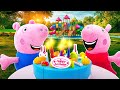 Peppa Pig Makes A Birthday Cake Pretend Play Toy Adventures With Peppa Pig