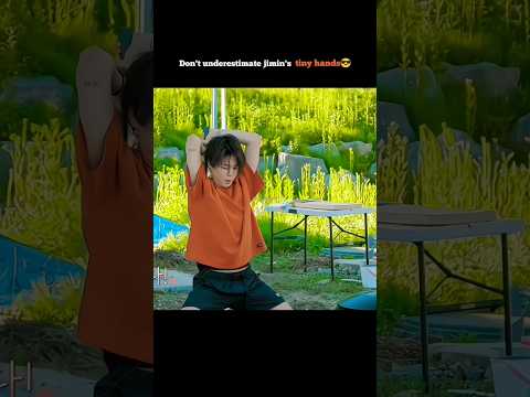 Stop judging Jimin's tiny hands😂|#shorts #bts