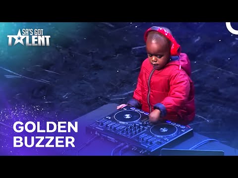 World’s Youngest DJ Gets the GOLDEN BUZZER! | South Africa's Got Talent