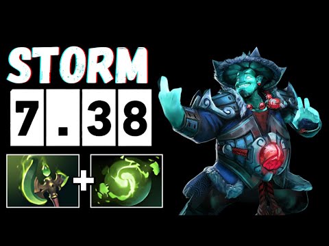 THIS STORM IS UNSTOPPABLE WITH 40 KILLS 1V5 MID !!! STORM SPIRIT DOTA 2
