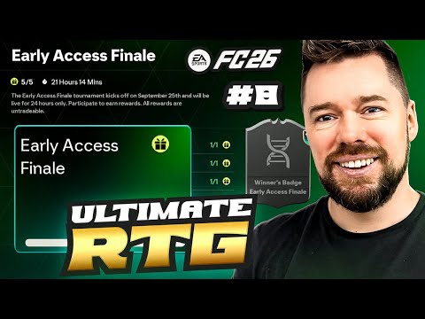 How SWEATY is the Early Access Tournament?! FC26 Ultimate RTG #8