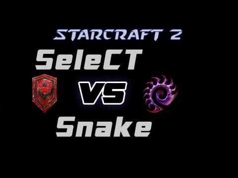 SeleCT vs Snake TvZ   StarCraft 2   Heart of the Swarm