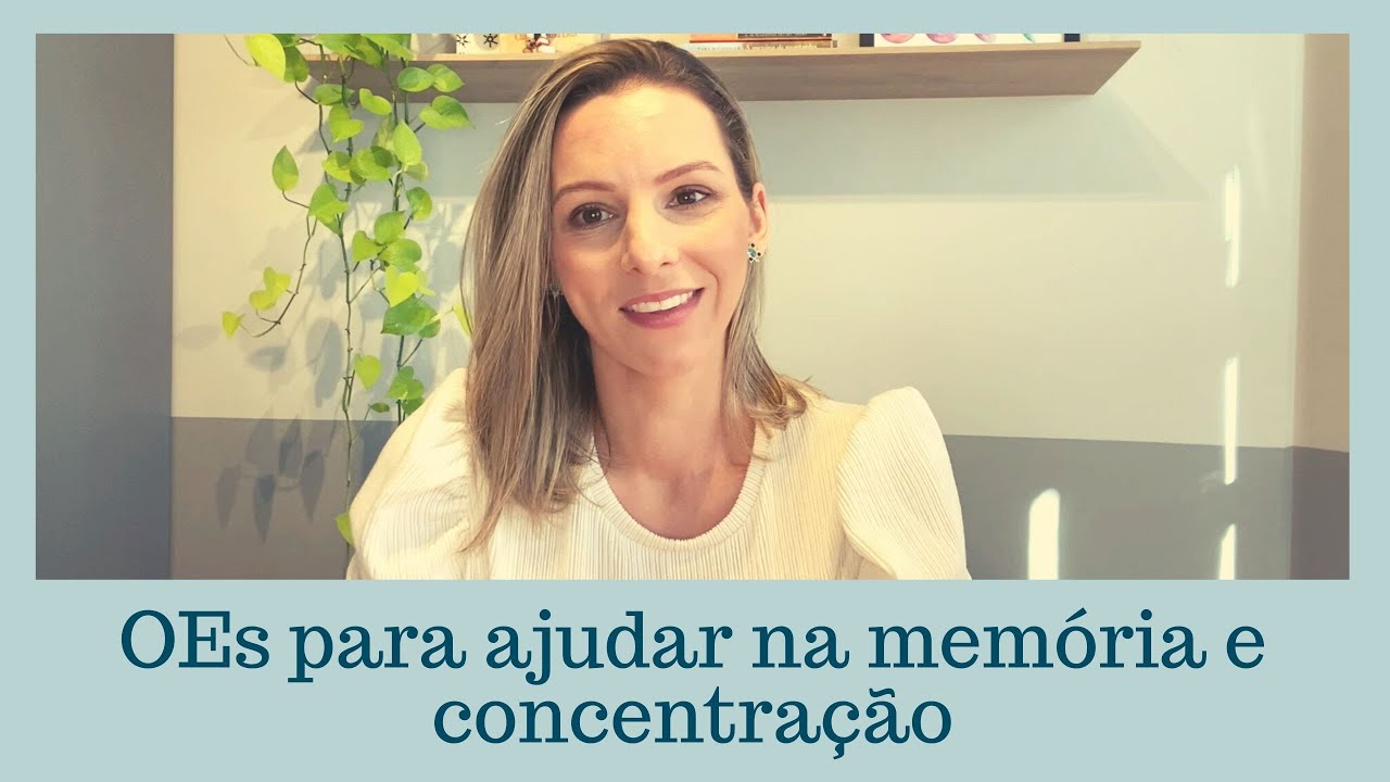 Óleos essenciais para ajudar na memória e concentração.