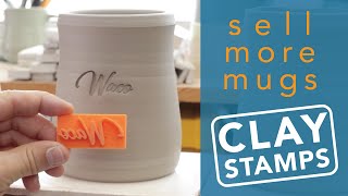 Mugs Are Money - Use Clay Stamps to Sell Your Pottery