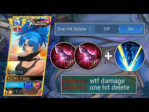 KARINA HYBRID PENETRATION BUILD! 1 HIT DELETE BURST - TOP GLOBAL KARINA