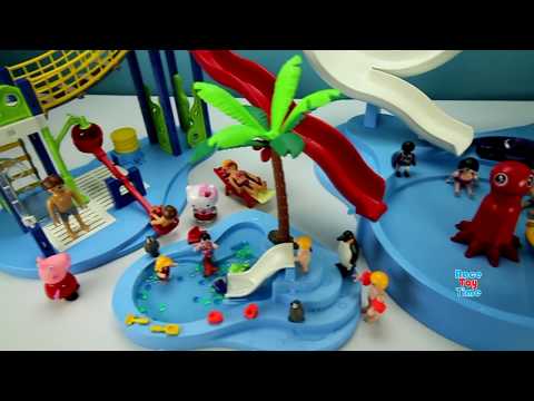 Playmobil Summer Fun Water Building Toy Playset plus sea animal toys