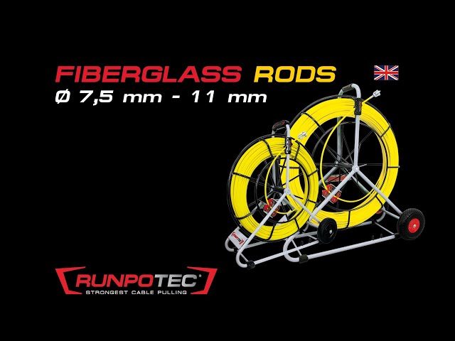 runpotec Fiberglass traction 300m,11,0mm