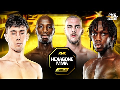 Le Vestiaire : 4 combattants en discussion intime (Paul Dena, Sima, Ulrich, Tandia)