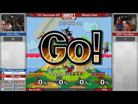 CFL Smackdown 122 Melee - Kuya + Ridz vs M2k + King Momo - Doubles Winners Semis