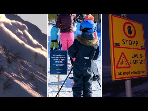 Betydande lavinfara i fjällen – så ska du göra | TV4 Nyheterna | TV4 & TV4 Play
