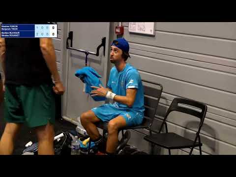 Finale 2025 - 1/2 Messieurs - Blanqué / Rouanet vs Forcin / Tison