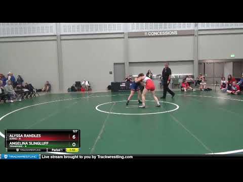 127 Lbs Round 4 (6 Team) - Alyssa Randles, Idaho Vs Angelina Slingluff, Tennessee F19f