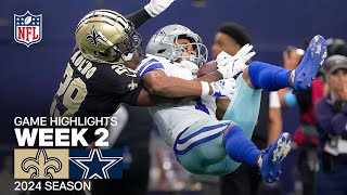 Download Lagu New Orleans Saints vs. Dallas Cowboys | 2024 Week 2 Game Highlights Thumbnail