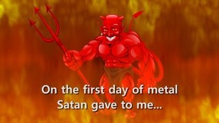 The 12 Days of Metal - Death Metal Christmas Parody Song @RogerBeaujard