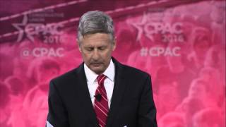 CPAC 2016 - Gov. Gary Johnson