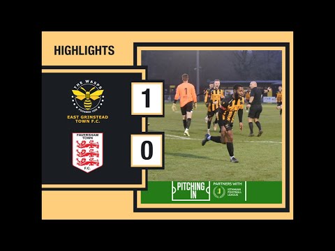 HIGHLIGHTS | East Grinstead Town FC vs Faversham Town FC (1-0)