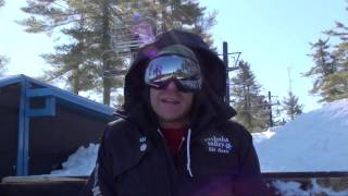 preview picture of video 'Feb. 22, 2011 - Nashoba Valley Video Snow Report, new stair set, Happy Vacation Week!'