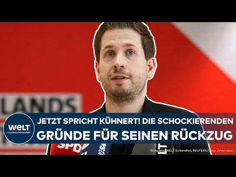 SPD: Jetzt spricht Kevin Kühnert! Die schockierenden Gründe für den Rückzug des Ex-Generalsekretärs