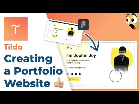 How To Create A Personal Portfolio Website With Tilda In 2022 | Review + Tutorial