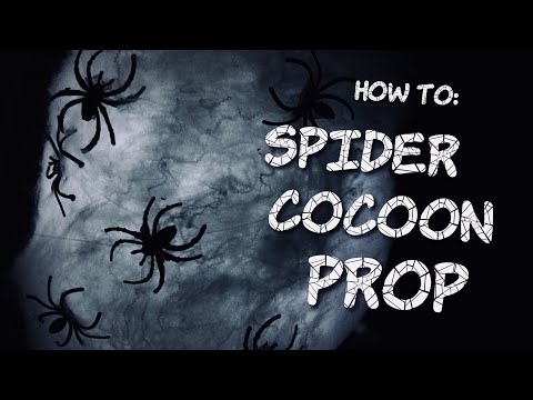 How to Make a Spider COCOON Prop