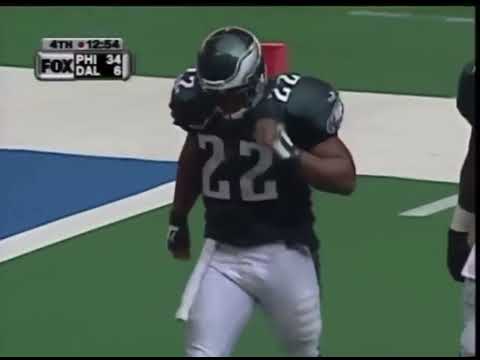 2000 NFL Season: Philadelphia Eagles RB Duce Staley Goes Off against Dallas Cowboys!