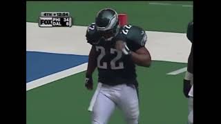 2000 NFL Season: Philadelphia Eagles RB Duce Staley Goes Off against Dallas Cowboys!