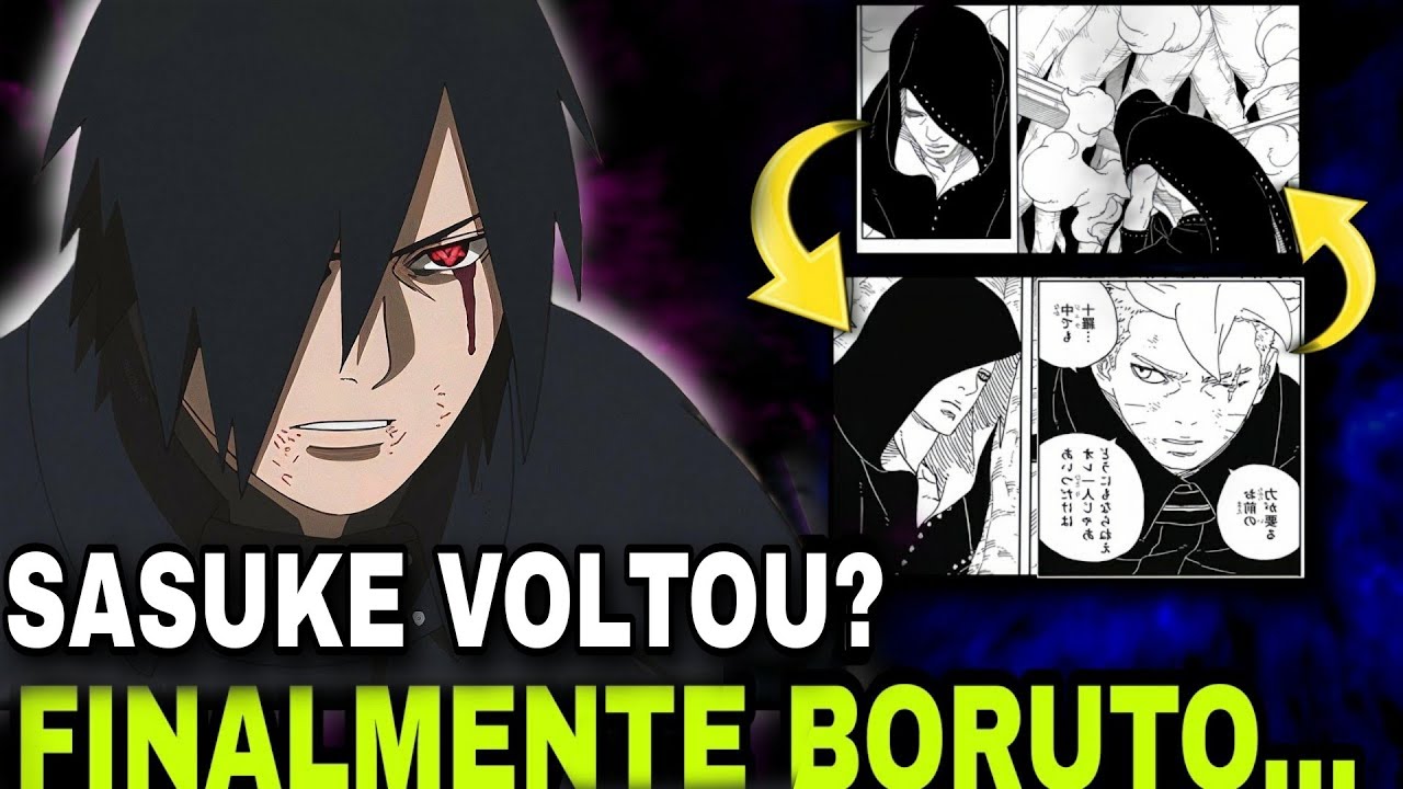 HYPEEE!! BORUTO CONSEGUIU! SASUKE TOMOU O CONTROLE DO CORPO DE HIDARI OU NÃO?