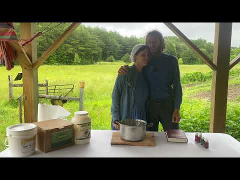 DIY Beef Tallow Lotion | Titus and Stephanie Morris | 05.31.25. #homeremedies #homesteading 