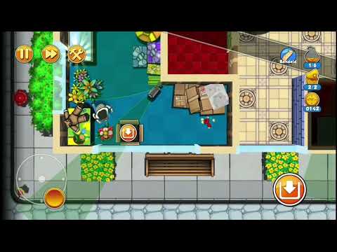 Robbery Bob 2 - Level 10 (Seagull Bay)
