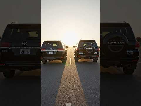 Thumbnail for GWM Tank 500 PHEV Vs Toyota Land Cruiser LC 300 Drag Race by PHEV
