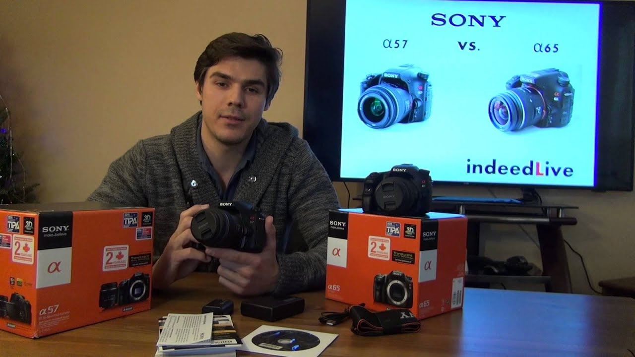 Зеркальный фотоаппарат Sony Alpha SLT-A65 Body