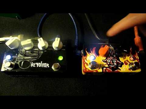 Revolver Tube Saturation + El Diablo Dual Booster. Dedalo Custom Effects
