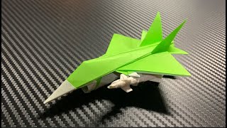 Download lagu How to fold Falcon origami missile armed fighter jet mp3