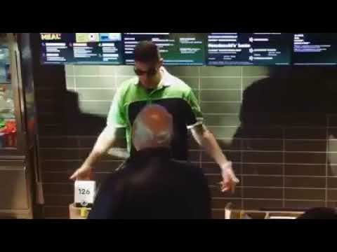 Kay One bei MC DONALDS