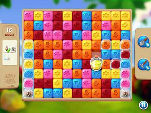 Lily’s Garden: Design & Relax - Day 7 - Level 168 - No Boosters - FULL STORY - CaroGamesNL