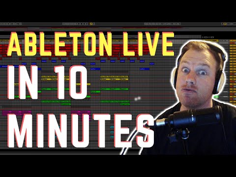 Learn Ableton Live in 10 Minutes [Beginners Tutorial]