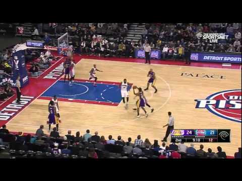Ronnie Price Highlights 12.2.2014 Lakers vs. Pistons