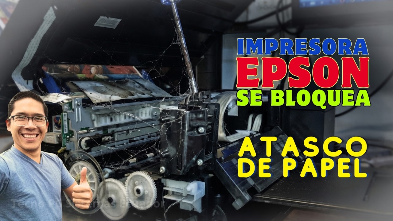 Epson L3650 con atasco fantasma de Papel