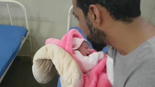 How to recite azan to new born baby