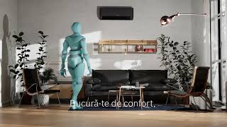 Aparat de aer conditionat Split Bosch Climate 7000i Set 35 E, 7733703120 12000 BTU/35 m2 — Recenzie video