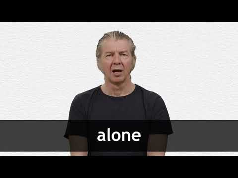 ALONE definition and meaning