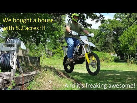We Bought A House With 5.2 Acres!