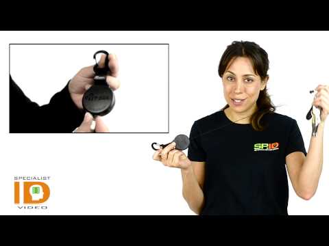 488B-HDK Key-Bak Heavy Duty Badge Reel Carabiner from Specialist ID