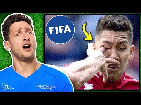 Doctor Reacts To Rough Soccer Injuries