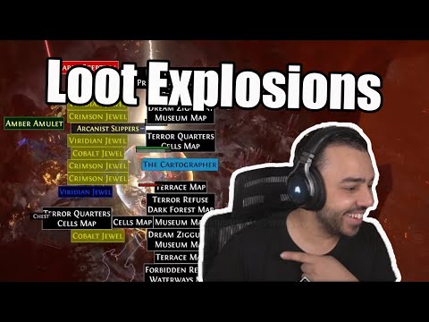 Strongboxes are BROKEN - Steelmage EXPLODES loot in PoE Mayhem