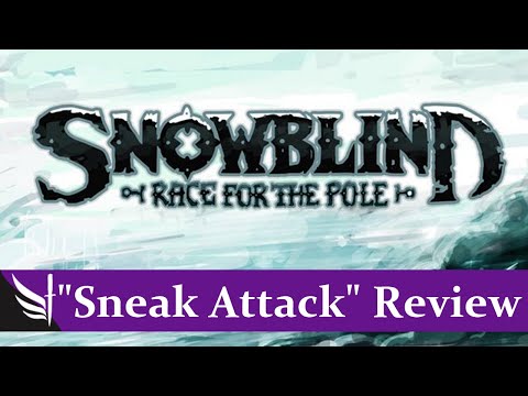 Snowblind Board Game Review (Sneak Attack) #shorts