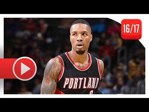 Damian Lillard Full Highlights vs Nuggets (2016.12.15) - 40 Pts, 10 Ast