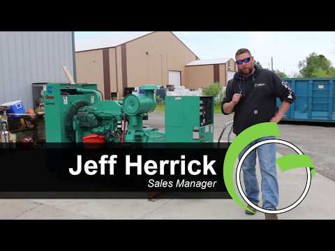 Green Industrial - 150 KW CUMMINS DIESEL GENERATOR 6CTA8 3 G 8 3 480 240 208 120 LOW HOURS