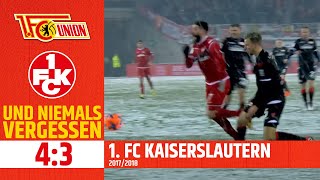 Das Schneechaos! 1.FC Kaiserslautern - 1. FC Union Berlin 4:3 Highlights | Und niemals vergessen |