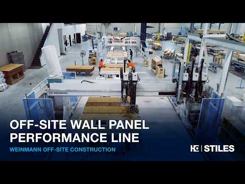 Introducing the WEINMANN Performance Wall Panel Line | Stiles Machinery Off-Site Construction
